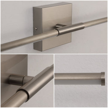 Makena Modern Minimalist Dimmable Integrated LED Metal Wall Sconce